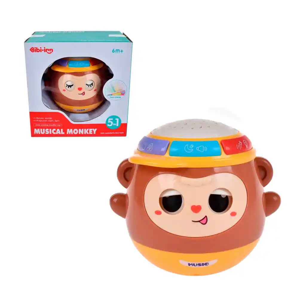 Involcable Mono Musical Con Proyector