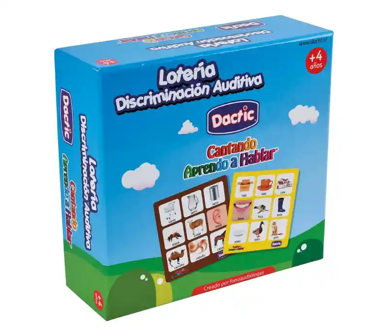 Loteria Discriminacion Auditiva Dactic