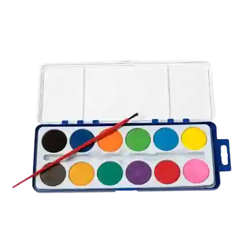 Estuche Acuarela 12 Colores
