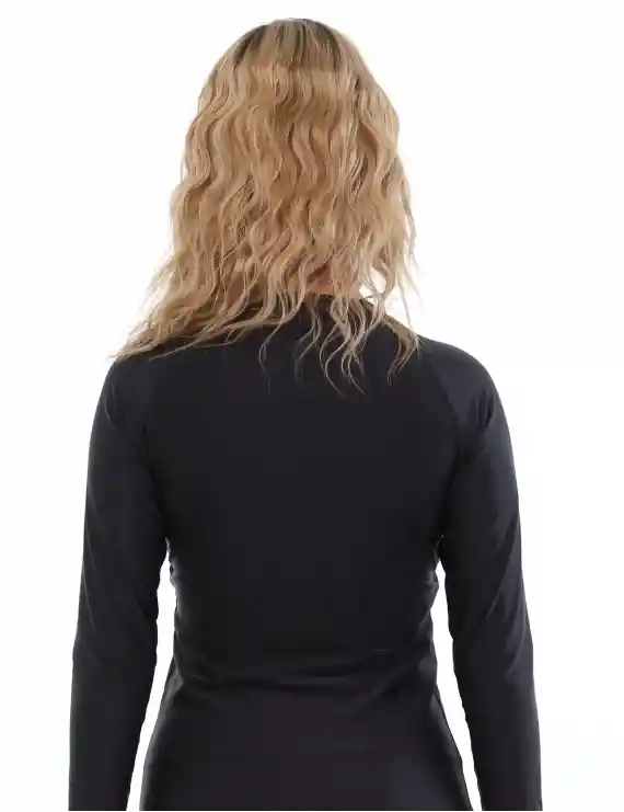 Polera Mujer Protección Uv Negro M