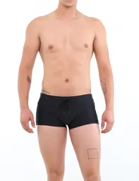 Short Bóxer Para Hombres Negro 14