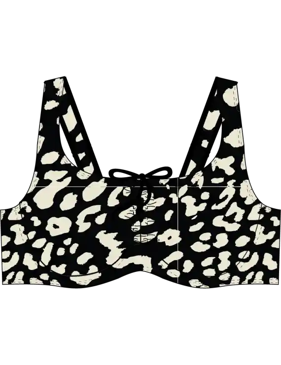 Bikini Copa C-d Blanda Estampado Beige 48