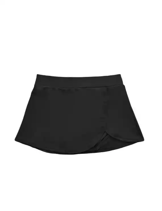 Bikini Calzón Falda Negro L