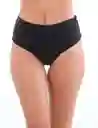 Bikini Calzón Colaless Tiro Alto Negro M