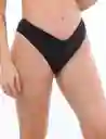 Bikini Tanga En V Negro S