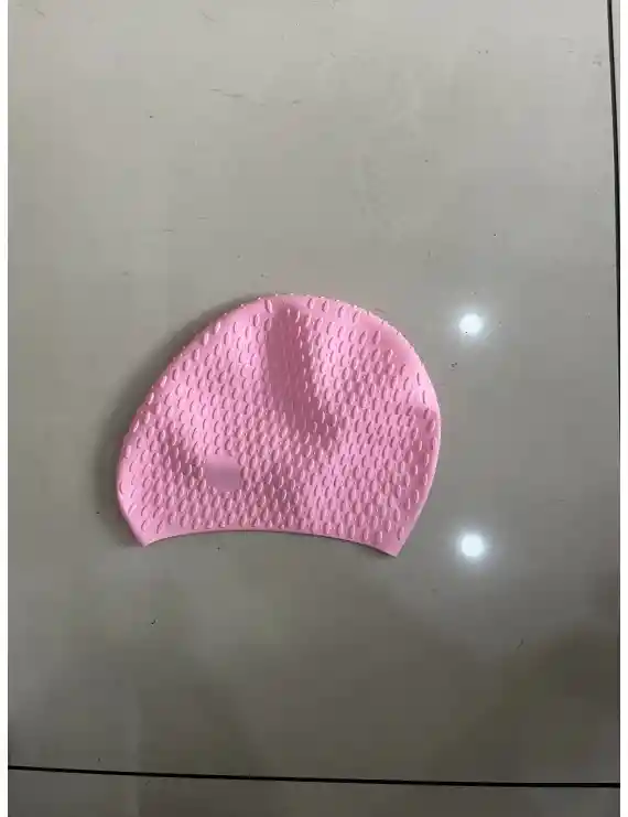 Gorro Goma Grande Natación Fucsia