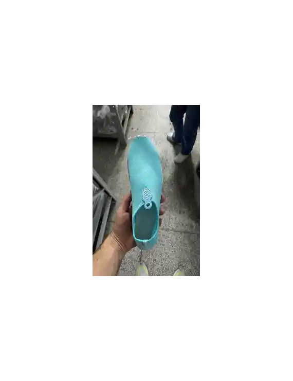 Zapatillas De Spandex Para Mujer Turquesa 37