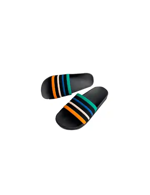 Sandalias Mujer Goma Naranja 39-40