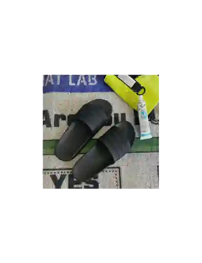 Sandalias Mujer Goma Negras 39-40