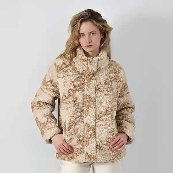 Chiporro Cuello Alto Ecru S Mujer Raindoor