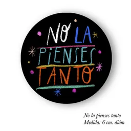 Sticker Uasl No Lo Pienses Tanto