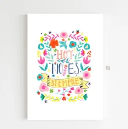 Print Risografía "hoy"