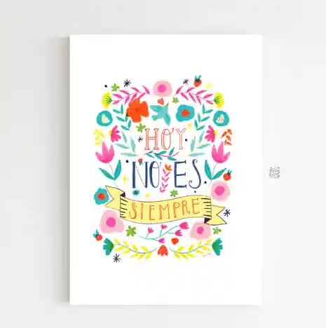 Print Risografía "hoy"