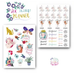 Set Sticker Planner