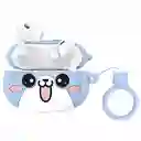 Audifonos Inalambricos Bluetooth Tws In Ear Hoco Ew48 Gato Azul