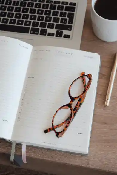 Daily Planner Red Pink