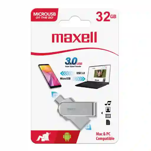 Memoria Maxell Otg Usb/microusb