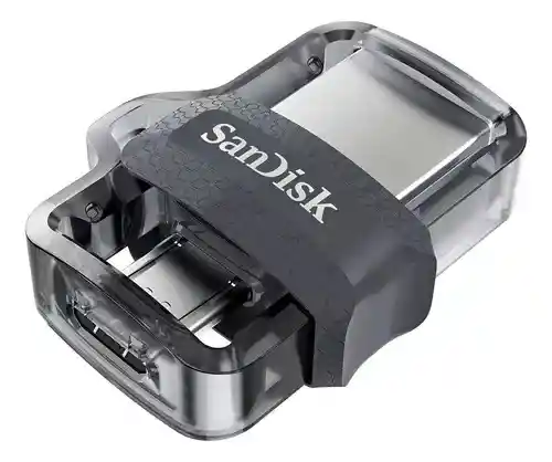 Unidad Flash Usb Dual Sandisk Ultra De 16 Gb M3.0