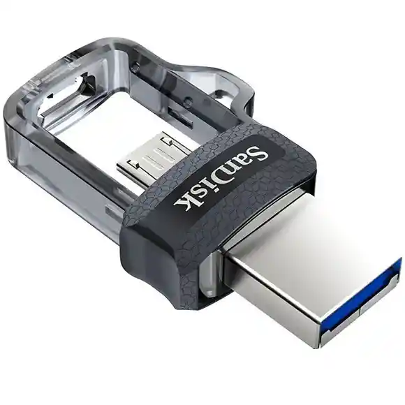Unidad Flash Usb Dual Sandisk Ultra De 16 Gb M3.0