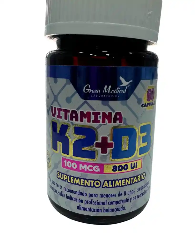 Vitamina K2 + Vitamina D3 X 60 Capsulas