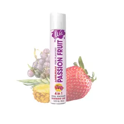 Lubricante O Masaje Fruit Fun Flavors 4en1