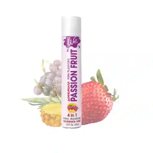 Lubricante O Masaje Fruit Fun Flavors 4en1