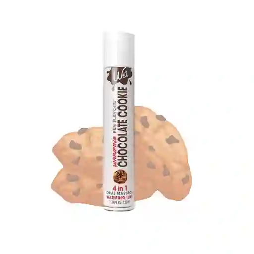 Lubricante O Masaje Chocolate Cookie Fun Flavors 4en1