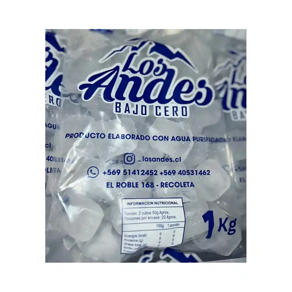 Hielo 1kg