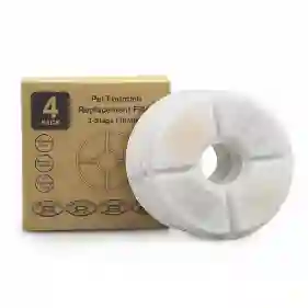 Filtro Para Fuente De Agua Redondo 4 Unidades