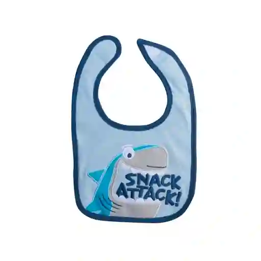 Set De 2 Baberos Impermeables Azul