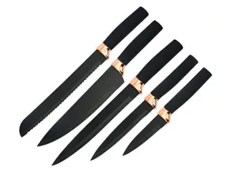 Set 5 Piezas Cuchillos Gold