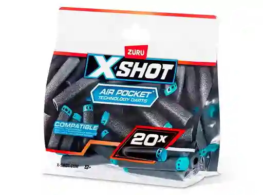 Pack 20 Dardos Xshot