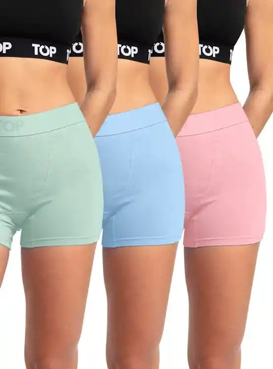Boxercorto Mujer Top M207p3c4 Surtido L