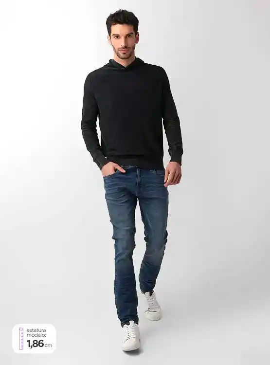 Jeans Hombre Barbados Super Skinny Talla 48