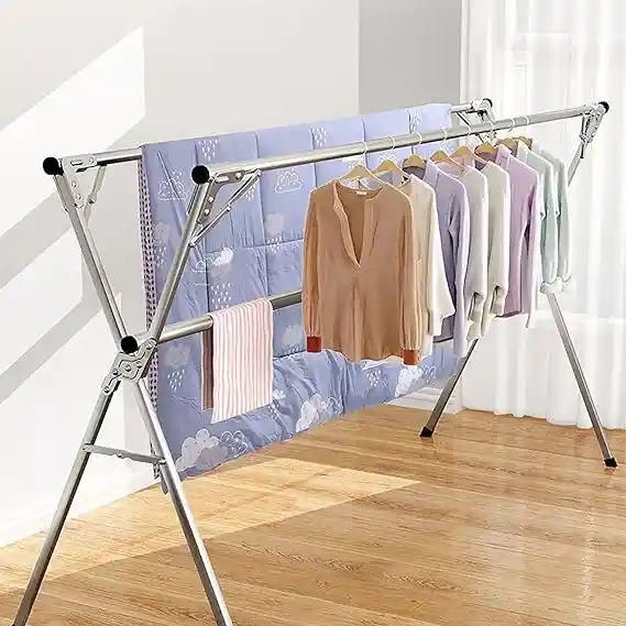 Tendedero De Ropa Extensible Plegable Modelo X