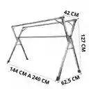 Tendedero De Ropa Extensible Plegable Modelo X