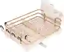 Secador De Platos Platera Moderna De Aluminio Inoxidable