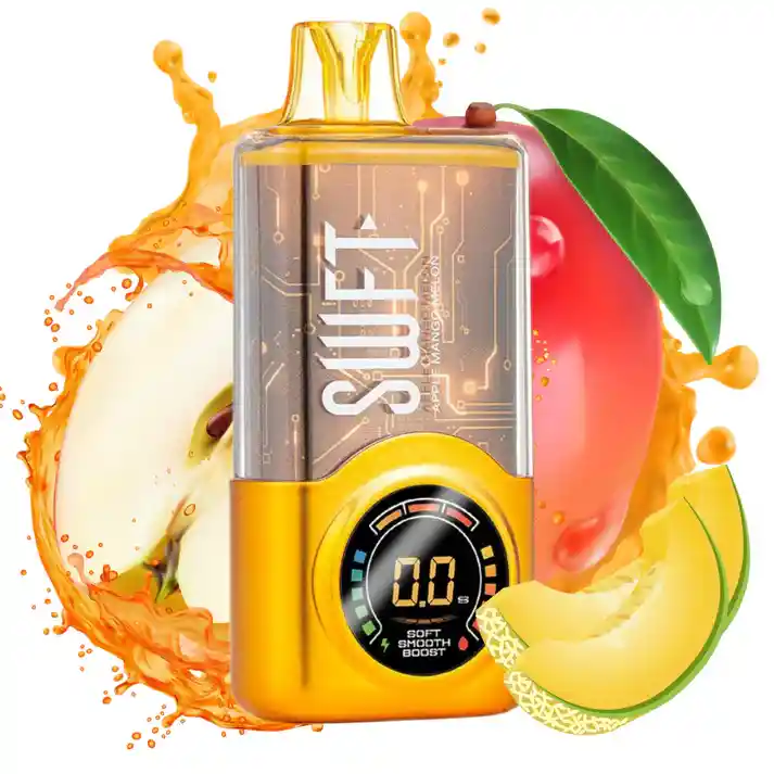 Cigarro Electrónico Vaper Desechable Swft Meta 30.000 Puff Apple Mango Melon 4,5%