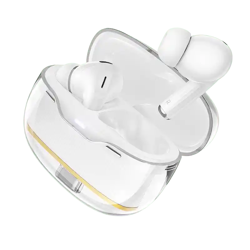 Audifonos Inalambricos Bluetooth In Ear 20hrs Hoco Ew54 Blanco