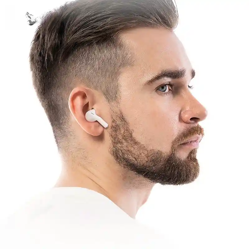 Audifonos Inalambricos Bluetooth In Ear 20hrs Hoco Ew54 Blanco