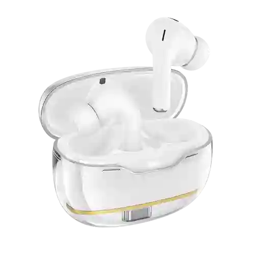 Audifonos Inalambricos Bluetooth In Ear 20hrs Hoco Ew54 Blanco