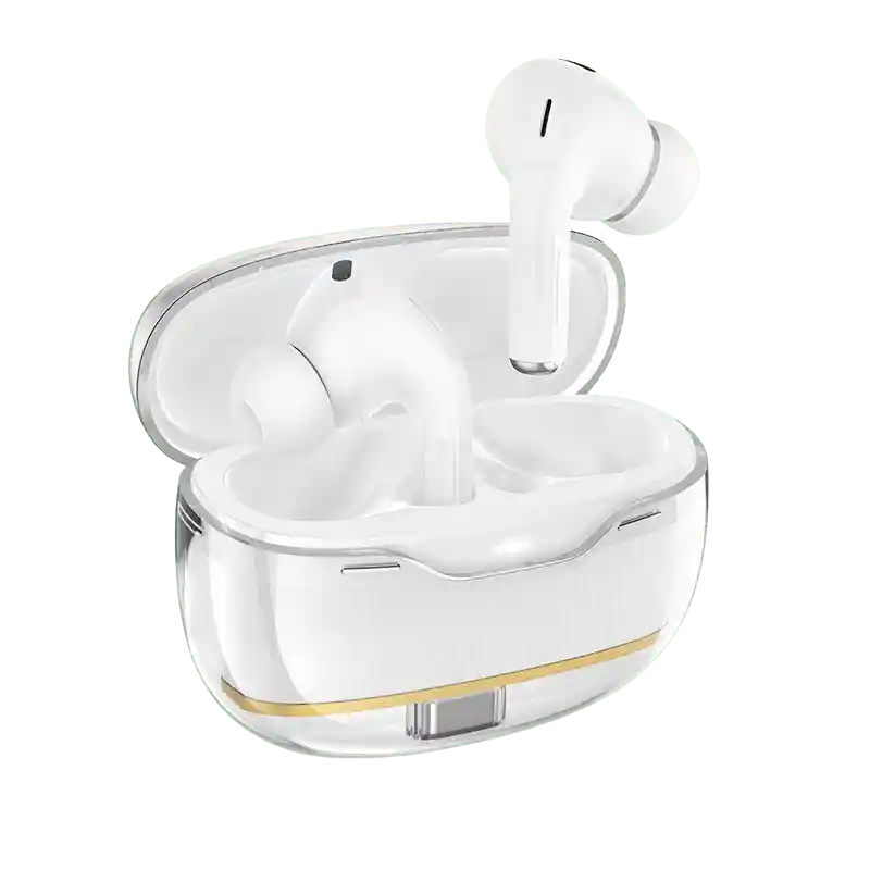 Audifonos Inalambricos Bluetooth In Ear 20hrs Hoco Ew54 Blanco