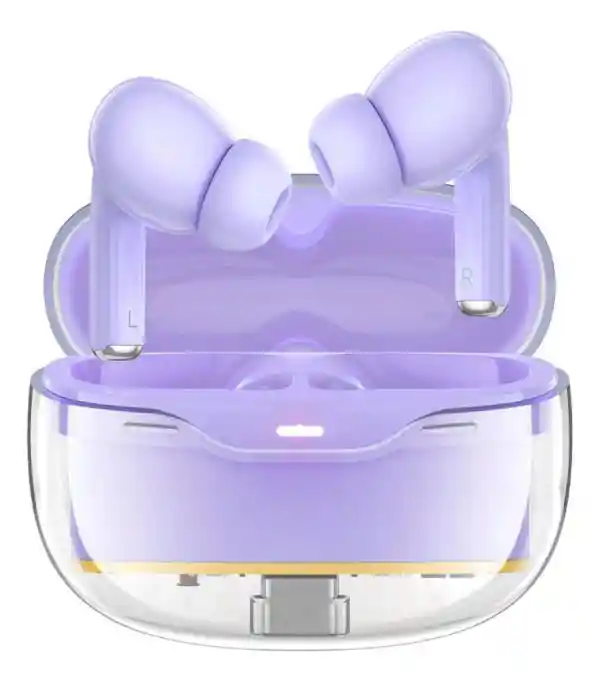 Audifonos Inalambricos Bluetooth In Ear 20hrs Hoco Ew54 Morado