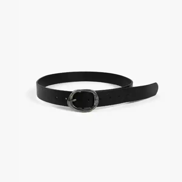 Cinturón Mujer Irregular M/l Negro