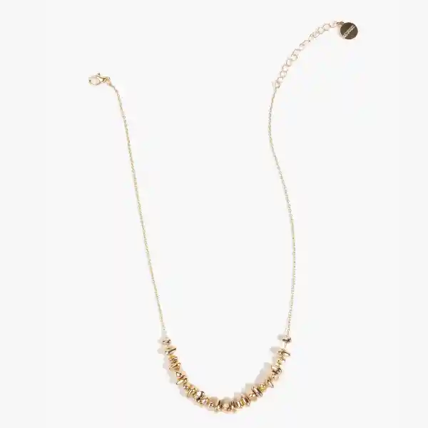 Collar Mujer Gotas Irregulares Dorado