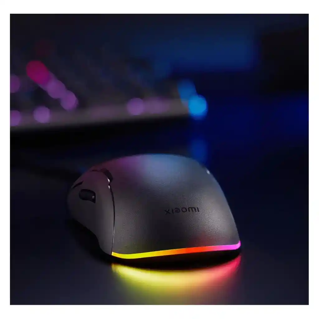 Xiaomi Mouse Gamer Lite Gl Usb Rgb Negro