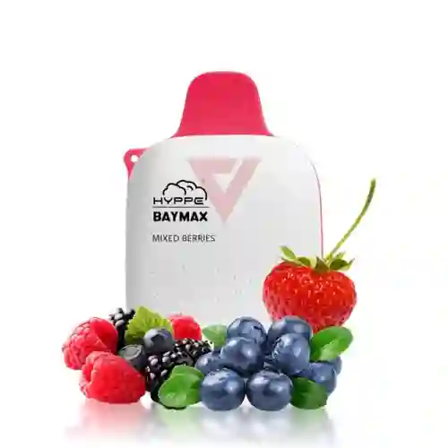 Cigarro Electrónico Vaper Desechable Hyppe Baymax 5000 Mixed Berries 4,5%