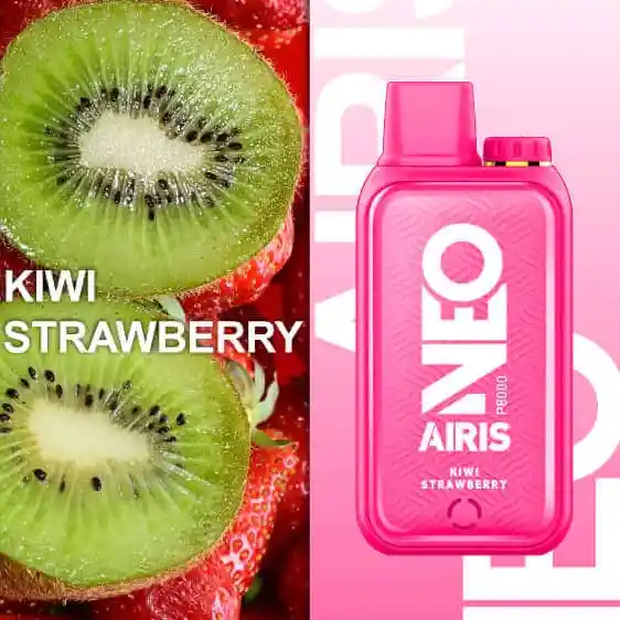 Cigarro Electrónico Vaper Desechable Airis Neo P8000 Kiwi Strawberry 4,5%