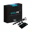 Juego Erótico Analme Con 2 Plug De Silicona