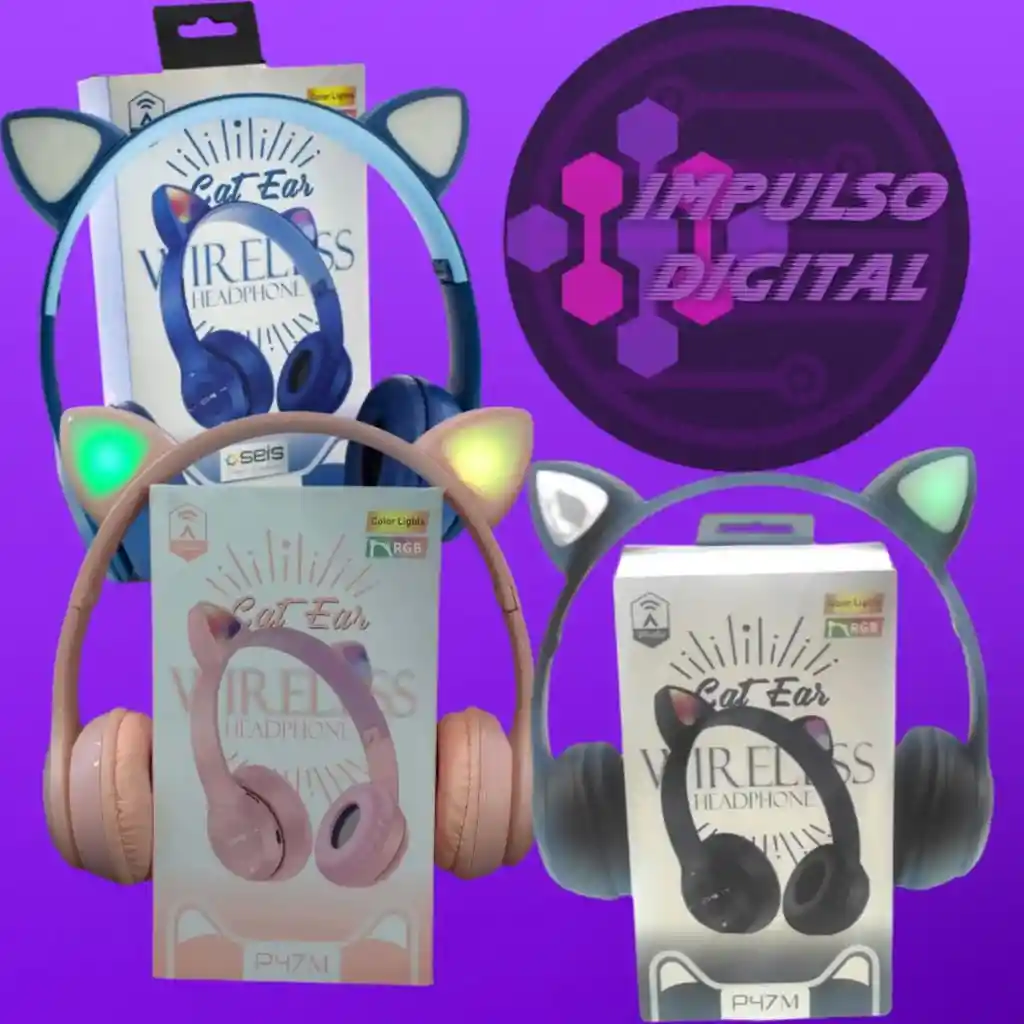 Audífonos Bluetooth Cat P47m